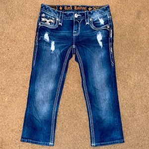 Rock revival Capris